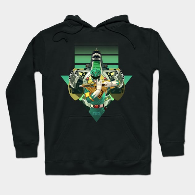 Midori Rēnjā Hoodie by Batang 90s Art